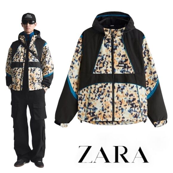 ZARAMulticoloredCOLORBLOCK JACKET X RHUIGI LIMITED EDITION